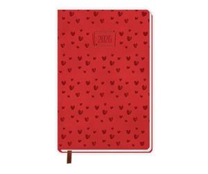 TRÖTSCH - Taschenkalender A7 Soft Touch Herzchen 2026