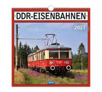 Trötsch Technikkalender DDR-Eisenbahnen 2027: Wandkalender Technikkalender
