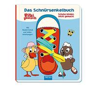 Trötsch Unser Sandmännchen Das Schnürsenkelbuch Pittiplatsch Schuhe binden leicht gemacht: Übungsbuch Lernbuch Schuhbuch