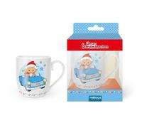 TRÖTSCH - Unser Sandmännchen Kindertasse "Sandmännchen im Auto" : Porzellantasse spülmaschinengeeignet mikrowellengeeignet