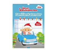 TRÖTSCH - Unser Sandmännchen XL-Familienplaner Familienkalender Unser Sandmännchen 2026: Wandkalender