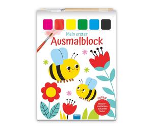 Trötsch Ve TRÖTSCH - Mein erster Ausmalblock "Biene" Malbuch (Tascabile)