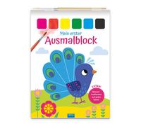 Trötsch Verlag TRÖTSCH - Mein erster Ausmalblock "Pfau" Malbuch m (Tascabile)