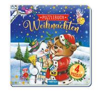 Trötsch Verlag Trötsch Pappenbuch Puzzlebuch Weihnachten: Beschäfti (Tascabile)