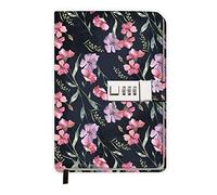 Trötsch Verlag Trötsch Tagebuch mit Zahlenschloss Flowers: Notizbuc (Tascabile)