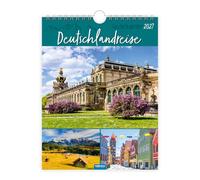 Trötsch Wochenkalender zum Hängen Deutschlandreise 2027: Wandkalender