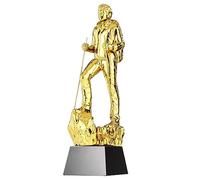 Trofei, medaglie e premi Trofeo di Alpinismo Escursionistico Trofeo del Campionato di Gare di Sci di Fondo di Arrampicata All'aperto Trofeo d'Onore Dell'Alpinista (Color : Gold, S : 8 * 28cm)