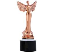 Trofeo Angelo Alato Creativo, Premio per Competizione, Regalo per Feste, Souvenir in Cristallo, Trofei con Incisione Personalizzata(Copper)