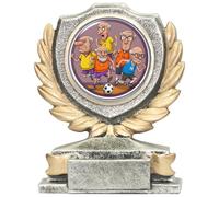 Trofeo Calcio Ironico Squadra Leggenda h 11,50 cm Targhetta Personalizzata Omaggio