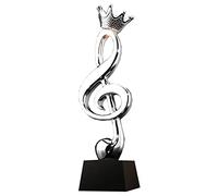Trofeo Creative Crown Notes Trofeo del Campionato di Competizione Musicale I Primi Due O Tre Vincitori Canto al Festival Musicale Campus Hanno Vinto Il Trofeo Premio Incisione(Silver)