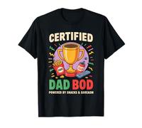 Trofeo di papà di papà alimentato da uno spuntino Maglietta