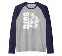 Trofeo Diego Maradona D10S Retro Anni '80 Maglia con Maniche Raglan