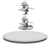 Trofeo Falco Lombardi Stampato 3D Super Smash Bros Melee Figura Display