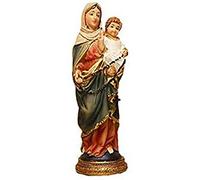 Trofeos Catene | Vergine del Rosario Statuina Religiosa in resina 11 cm