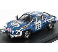 TROFEU 1:43 RENAULT A110 ALPINE RALLY SAFARI 1975 NEYRET MODELLINO AUTO STATICO