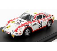 TROFEU 1:43 RENAULT ALPINE A110 TOUR BELGIQUE 1971 DELBAR MODELLINO AUTO STATICO