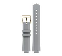 TROGPYXG Cinturino di Ricambio in Silicone Compatibile con Orologio M047.507.11 Compatibile con Allen Ren Stesso Stile Cinturino sporgenza 24x12mm(Gray Gold)
