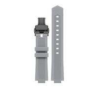 TROGPYXG Cinturino di Ricambio in Silicone Compatibile con Orologio M047.507.11 Compatibile con Allen Ren Stesso Stile Cinturino sporgenza 24x12mm(Gray Black 1)