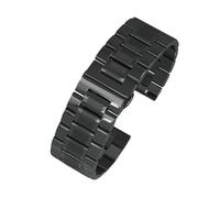 TROGPYXG Compatibile con cinturino for orologio in pelle Diesel DZ7311 DZ7332 DZ7314 DZ1405 4323 4318 cinturino nero marrone 22 24 26 28 30 cinturino 32 mm(Black band,Width 22mm)