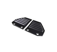 TROGPYXG Compatibile con Hummer H2 2003-2009 ABS Nero Opaco Car Side Air Flow Vent Foro di Copertura Parafango Cofano Griglia di sfiato Condotto Decor Accessori Auto