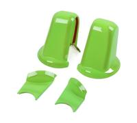TROGPYXG Copertura Decorativa for specchietto retrovisore in ABS for 2/4 Porte, Compatibile con Jeep Wrangler JK 2007-2017, Accessori Esterni for Auto.(Light Green 4 PCS)
