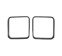 TROGPYXG Copertura Decorativa for specchietto retrovisore in ABS for 2/4 Porte, Compatibile con Jeep Wrangler JK 2007-2017, Accessori Esterni for Auto.(Carbon Fiber A)