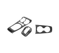 TROGPYXG Kit di Copertura Decorativa for portabicchieri Anteriore for Auto in ABS, Compatibile con Accessori Interni Camaro 2010-2015(3 PCS Carbon Fiber)