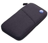 Troika Accessori da viaggio- Custodia per passaporto, 243 x 133 22 mm, schwarz