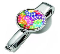 Troika COLOURFUL LEAVES Appendi borsa tascabile e gancio 8 centimeters Multicolore (Mehrfarbig)