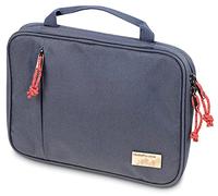 Troika Go Urban Tech Pouch - Custodia per cavi per accessori elettronici, in materiale riciclato, colore blu scuro, dimensioni: 27,5 x 20,5 x 3 cm, BGO34/DB, Blu scuro, 27,5cm, moderno