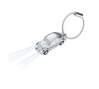 Troika Accessorio da viaggio moderno unisex - Etichette per bagagli (confezione da 1), Argento, 6 cm, Portachiavi