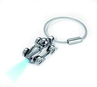 Troika LIGHT RACER Portachiavi ad anello e catena, 4 cm, Argento (Silber)