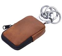 Troika Portachiavi con custodia, Marrone