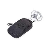 TROIKA Portachiavi con tasca per moneta POCKET CLICK VW 125 x 55 x 20 mm, nero