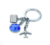 Troika, Portachiavi Unisex, Multicolour, 8 cm