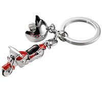 Troika, Portachiavi Unisex, rosso, 11 cm