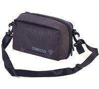 Troika TOPLADER Bagagli- Bagaglio a mano, 250 x 140 110 mm, schwarz