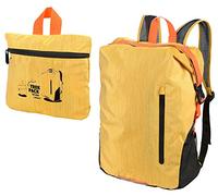 TROIKA Trekpack RUC02/YE - Zaino pieghevole in poliestere, colore giallo, dimensioni: 51 x 40 x 10 cm, giallo., 51 cm, moderno