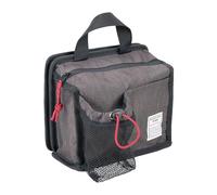 TROIKA Trolley Organizer Business ON TOP - Due scomparti frontali - ampio scomparto principale con passante per penne, scomparto interno con chiusura lampo - poliestere, antracite, nero originale,