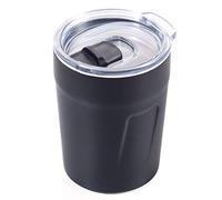 Troika Unisex - Espresso Doppio thermos per adulti, nero, 1 pezzo (confezione da 1)