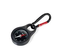 Troika WEGWEISER Portachiavi ad anello e catena, 10 cm, Nero (Gelb Schwarz)