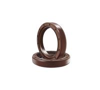TROIOIUM FKM Quadro Paraolio TC Guarnizione in Gomma fluorurata Anelli Copertura Doppio Labbro con Molla for Albero Cuscinetto, ID*OD*THk 50/52/53/54-58mm(52x70x8(1pcs))