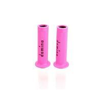 TROIOIUM Impugnatura Universale for Moto 7/8 "22 24MM Impugnatura Manubrio Domino ATV Dirt Pit Bike Racing Motocross Gel Manopole Freno in Gomma(Rosa)
