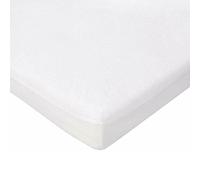 TROIS KILOS SEPT - Coprimaterasso per bambini 70 x 140 cm - Rivestimento in spugna impermeabile e traspirante - Certificato OEKO-TEX® - Antibatterico e assorbente - Trattamento SANITIZED - Bianco