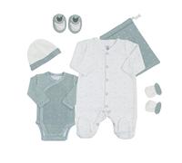 Trois Kilos Sept Kit Naissance Bébé Couleur Sauge Nascita Bambino, Verde Salvia, 0mois Unisex-Bimbi