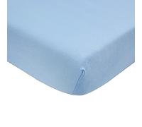 TROIS KILOS SEPT - Lenzuolo con Angoli Bambino - 40 x 80 cm - 100% Cotone - Etichetta OEKO-TEX - Jersey Elasticizzato - Azzurro