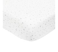 TROIS KILOS SEPT - Lenzuolo con Angoli Bambino - 60 x 120 cm - 100% Cotone - Etichetta OEKO-TEX - Jersey Elasticizzato - Stelle