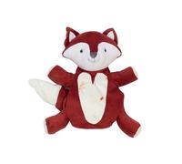 Trois Kilos Sept - Pupazzo di peluche volpe per neonato, nascita, terracotta, bianco, motivo champestre, 30 cm