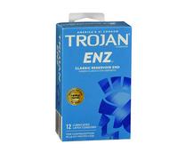 Trojan, Enz Lubrificato Lattice Profilattici, 12 Conte