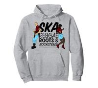 Trojan Skinhead Reggae - Ska, Roots e Rocksteady Felpa con Cappuccio